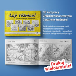 Łap różnice! - zadania na spostrzegawczość, koncentrację, wytrwałość