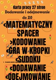 Matematyka do 20 wiosna gra mózgu