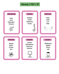 Taboo ortograficzne- zestaw 35 kart.