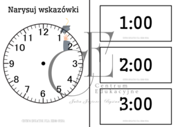 Nauka zegara- czas na edukacyjną podróż!
