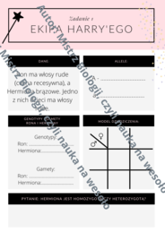 Zestaw zadań z krzyżówek jednogenowych