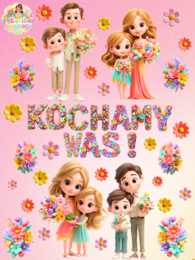 🌸 Dekoracja na Dzień Mamy – KOCHAMY WAS! 🌸