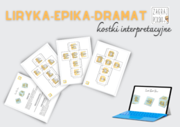 Kostki interpretacyjne "L-E-D" (liryka, epika, dramat)