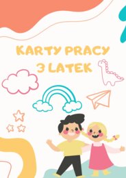 Karty pracy 3 latek