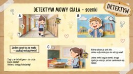 Mowa ciała, Komunikacja niewerbalna - materiały na gazetkę/prezentacje/rewalidację/trening umiejętności społecznych