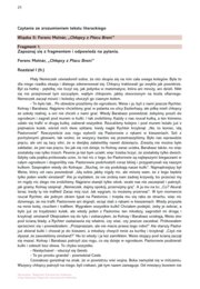 Karta pracy "Chłopcy z Placu Broni" - krytyczne czytanie