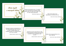 ZŁOTE MYŚLI z lektur szkolnych - CYTATY - lektury - kl. 7-8 - gazetka - 31 stron - wersja 3