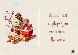 Małe gesty-wielka magia świąt ! - gazetka ścienna.