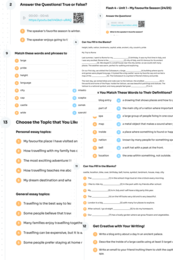 Flash 4 – Module 1 – karta pracy – My Favourite Season (24/25) – months, seasons, travel – Krzyżówka GRATIS