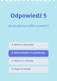 Lalka – 20 pytań i odpowiedzi | Łatwy quiz powtórkowy | Prezentacja na lekcję | Matura