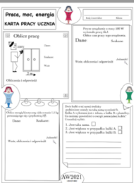 Fizyka klasa 7 - Praca, moc, energia
