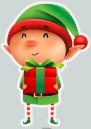 WITAJ ŚWIĘTY MIKOŁAJU - zestaw na gazetkę - grafika XL