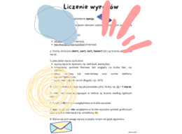 Egzamin ósmoklasisty - język angielski - liczenie wyrazów w pracy pisemnej