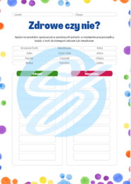 Trzy karty pracy z edukacji zdrowotnej dla młodszych uczniów – idealne wsparcie dla nauczycieli