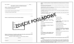 Sprawdzian, test z lektury Opowieść wigilijna + odpowiedzi