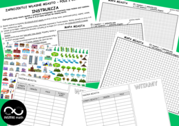 Projekt matematyczny: ZAPROJEKTUJ WŁASNE MIASTO - POLE I OBWÓD. Nauczanie Oparte na Projektach (PBL)