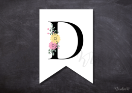 Dzień Kobiet - girlanda