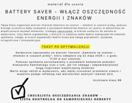 KRÓTKIE FORMY WYPOWIEDZI 3.0