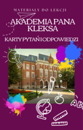 Karty z pytaniami do "Akademii Pana Kleksa"