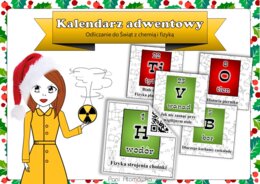 Chemia. Fizyka. Naukowy kalendarz adwentowy. Kupony dla uczniów.