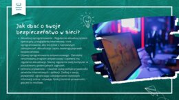 Prezentacja multimedialna bezpieczeństwo w sieci, nadużywanie internetu, uzależnienia behawioralne, niebezpieczeństwo w sieci