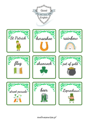 ST.PATRICK’S GREEN SET.