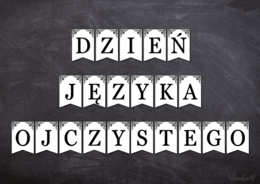 Międzynarodowy Dzień Języka Ojczystego – girlanda do druku (PDF)