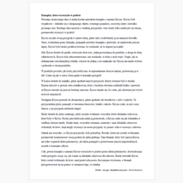 Bajka o przygodach kanapki w układzie pokarmowym