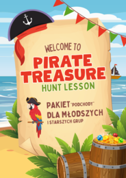 PIRATE TREASURE HUNT LESSON – PIRACKA MISJA!