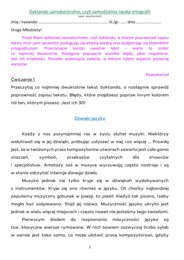 Dyktando samokontrole