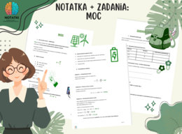 Notatka + zadania: Moc