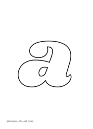 Szablon liter – shrikhand – małe