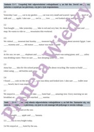 RODZAJNIKI (A, AN, THE) the articles E8 – Zbiór zadań do egzaminu ósmoklasisty z języka angielskiego. Poziom A2/A2+ – 10 STRON ZADAŃ, różnice w stosowaniu a, an i the w zadaniach, ćwiczenia użycia w sytuacjach codziennych, wypełnianie luk w tekście, twor