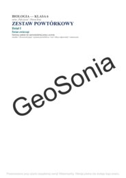 Świat Zwierząt – Gotowy Pakiet Powtórkowy (Biologia, Klasa 6)