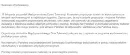 Dzień Tolerancji - scenariusz i proponowane materiały