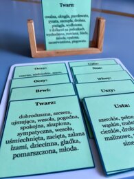 Opis postaci - słownictwo