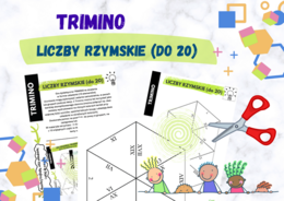 Trimino - Liczby rzymskie do 20