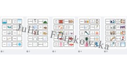 Winter holidays domino/ Ferie zimowe/ Zima / Domino/ Gra/ Gra językowa/ Karty obrazkowe/ Zabawa/ Dzieci/ Warm-up/ Rozgrzewka/ Słowncitwo