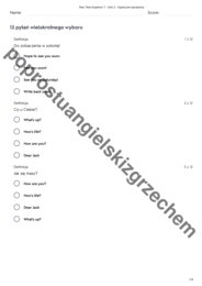 Teen Explorer 7 - Unit 2 - testy