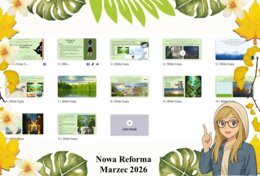 Prezentacja multimedialna w genial.ly do edycji „Krajobraz mojej okolicy” wykonana na podstawie podręcznika „Przyroda” Nowa Era. Przyroda 4. Dział „Moja okolica”.