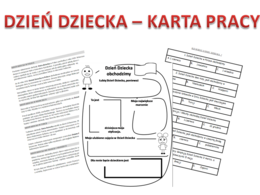 DZIEŃ DZIECKA - KARTA PRACY