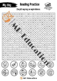 My day - słownictwo