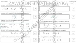 KARTKÓWKI ÓSMOKLASISTY ZE WZORÓW