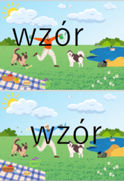 Znajdź różnice - głoska [s]