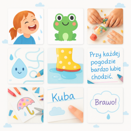 Deszczowa Przygoda w Przedszkolu