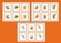 DZIEŃ PSZCZÓŁ - pszczoły – MEMORY – 36 szt. – biblioteka – przedszkole – świetlica
