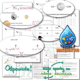 Ułamki dziesiętne wprowadzenie poprzez grosze i ceny, dodawanie liczb dziesiętnych,  BEZ ułamków zwykłych dociekanie IBL
