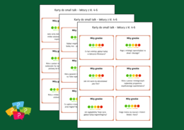 MITY GRECKIE - Karty do SMALL TALK - lektury - gra - MITOLOGIA