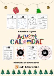 Advent Calendar - Angielski kalendarz adwentowy