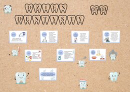 Dzień dentysty - gazetka i karta pracy